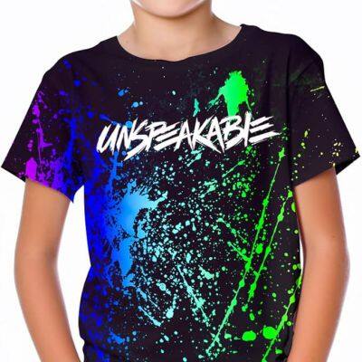 Boys' Game Shirt 3D Print Short Sleeve Tee Tshirt for Kids