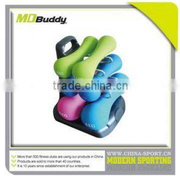 6kg neoprene dumbbell set