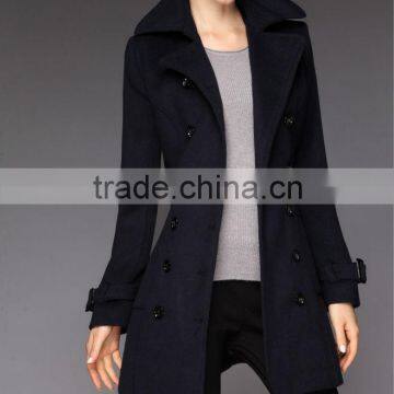 2013 autumn new fashion lady long fall coat