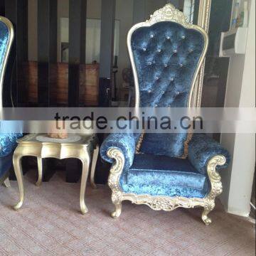 Popular King Throne Chair of Hotel Room High Back Furniture photo-5