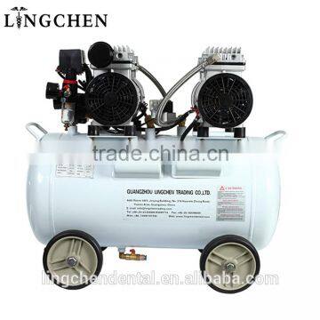 1500W Dental Oilless Air Compressor with 2 head for Dental Practice