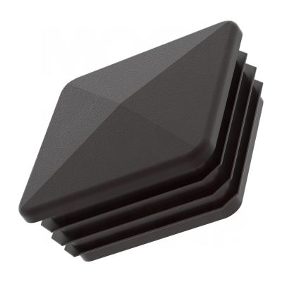 Plastic Square Cap for Aluminum Tubing Post