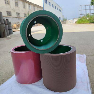 Alu Drum 10“ Rubber Roller for Rice Mill 10X10 Inches