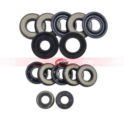Rubber Lip Seals NBR Rubber Gas Spring Seals Spring Oil Seals KDIK Oil Seal Factory photo-4