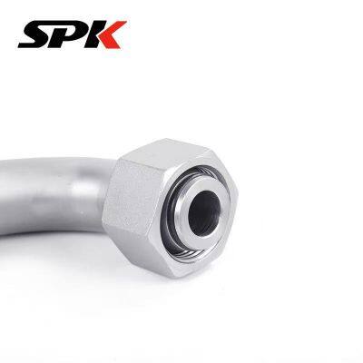 Parker One-Piece Hose Crimp Fittings, Metric Crimp-Type Three-Piece Hose Fittings, Rubber Hose Crimp Fittings photo-5