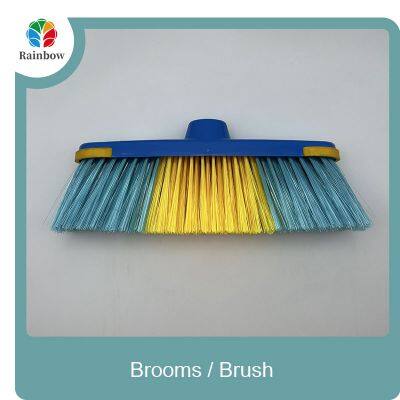 Plastic Broom Refill Cheap Soft Bristle Plastic Broom Factory Direct Sales Broom With Long Handle