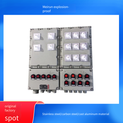 Meirun ex Stainless Steel Explosion-proof Distribution Box, Corrosion-resistant and Flameproof, Customizable for Outdoor Use, With Patent Technology photo-4