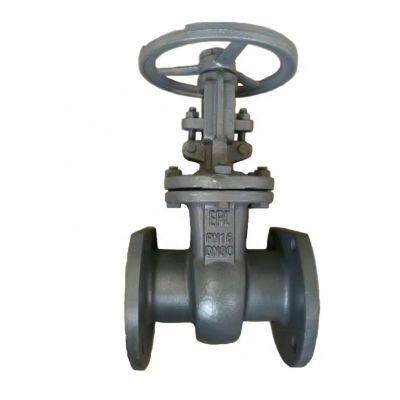 GOST 20# Acier Flasque Vanne de Porte lourde PN16 PN25 OS&Y Joint métallique Vanne de Porte en Trémie en Acier de Fonte WCB