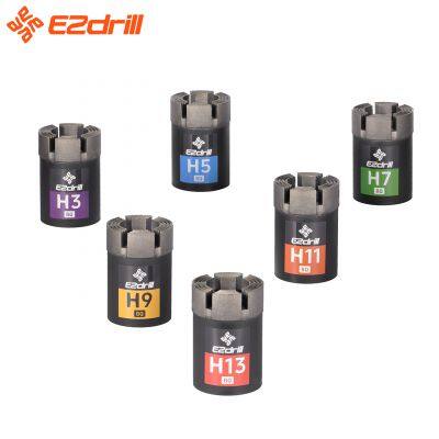 Ezdrill Aq/Nq/Bq/Hq/Pq/Hard Rock Mining Rock Coring Rig Diamond Impregnated Core Drill Bits photo-2