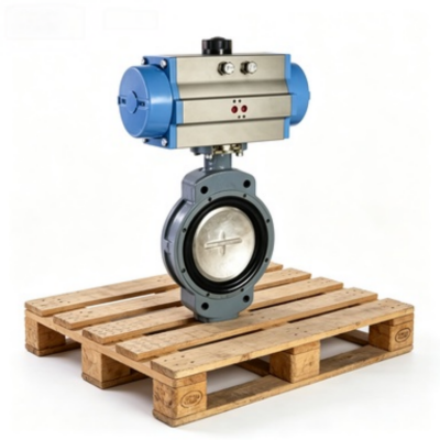 Double Eccentric JIS F7480 Vanne Pneumatique pour les Systèmes d'Éteignage de Feu à Bord des Navires