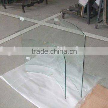 TG-01 Good quality Tempered Fire Place Glass with various size