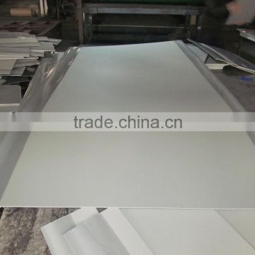 White 1.2mm PVC leather composite 3mm ABS Plastic sheet for Thermoforming