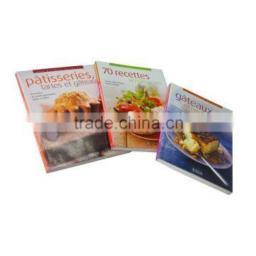 High quality hardcover book/ cook book/ menu book printing