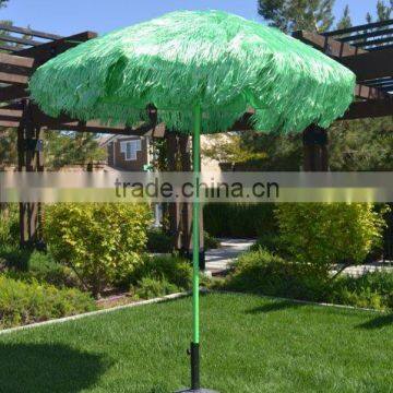 high quality OEM straw outdoor umbrella