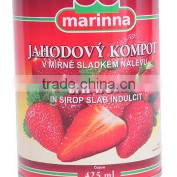 2015 NEW crops canned strawberry