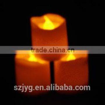 Led candles orange flicker flame great use in your Halloween pumpkin