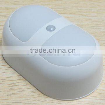 Two Part Yellow White Motion Sensor LED Lights Infrared Control Lamp photo-3