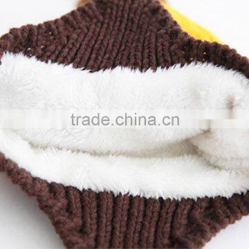 Newest Christmas Tree and Deer Head Applique Pigtail Pom Pom Baby Kids Knitting Winter Caps and Hats photo-6