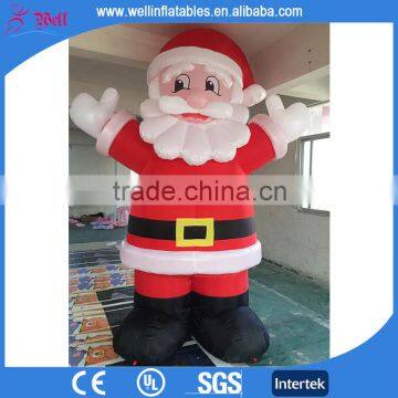 lighted santa claus outdoor christmas decorations inflatable christmas decorations