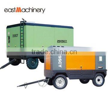 Screw Compressor Diesel Engine Driven Air Compressor Compressor For Oilfield in Saudi Arabia