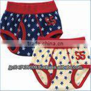 Japanese high quality cute and colorful underwear for baby