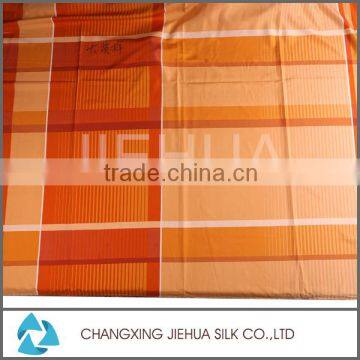  new products 100% polyester checked print fabric