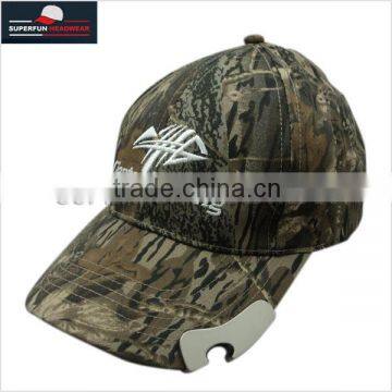 hot sale custom high quality bottle opener baseball cap