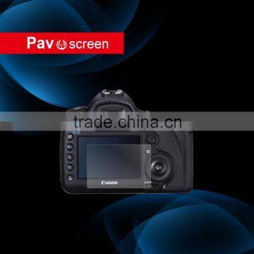 high quality perfect hardness 9H tempered glass digital camera screen protector for Canon 70D