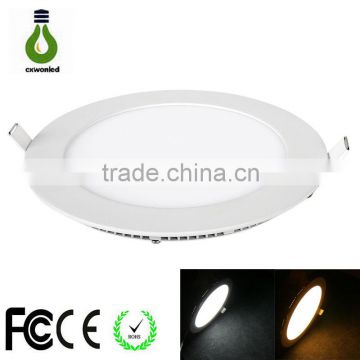 3w 4w 6w 9w 12w 15w 18w 20w Epistar2835 aluminum slim round panel light led