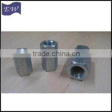 m14 steel hex coupling nut (DIN6334)