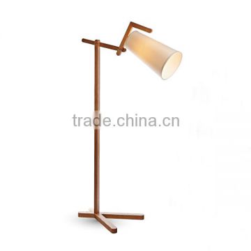 Hot new products wood floor lamp floor lamp designer