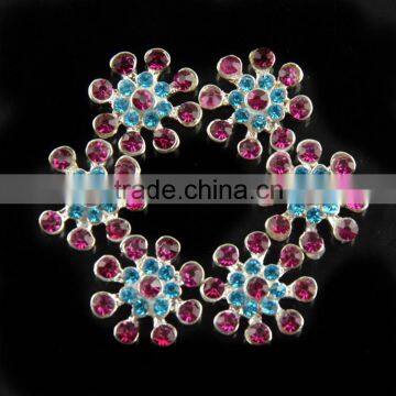 21mm Wholesales Price AAA Quality Alloy Pearl Flower Crystal Rhinestone Buttons for WeddingJewelry Garment Accessory