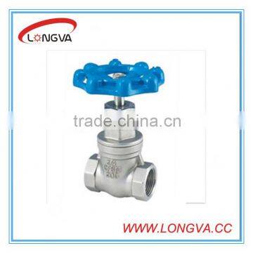 Stainless steel knife stem gate valve