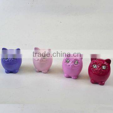 Unique Shaped Ceramic Owls For Home Decoration