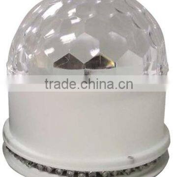 RGB LEDS Sound Actived Mini Rotating Crystal Magic Ball Stage Ceiling Lights for KTV Xmas Party Wedding Show Club Pub Disco DJ photo-3