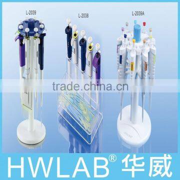 HWLAB Pipette Stand for Micropipette Laboratory, Can be Placed 5/8/9 Pipettes
