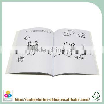 High quality children painting book hot sale factory in guangdong