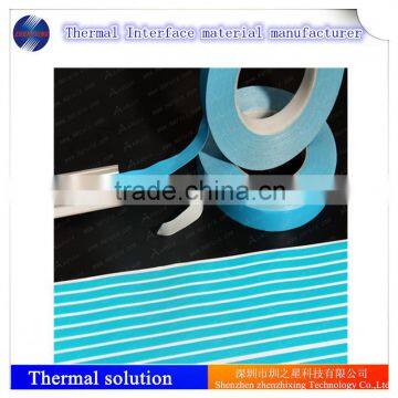 Fiberglass Reinforced Bule Thermally Adhesive Tape 1.0W/mk photo-2