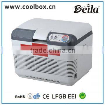 Auto Campming Mini Fridge 15L Car Mini Thermoelectric Cooler and Warmer Box 220V 12V photo-2