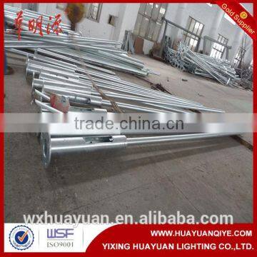 Steel galvanized 6m street light pole