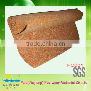 mixed colors foam carpet underlayment