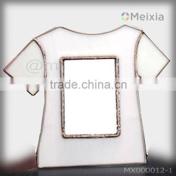 MX020039-2 china wholesale tiffany style stained glass funny photo picture frame photo album for return gift wedding gift favor