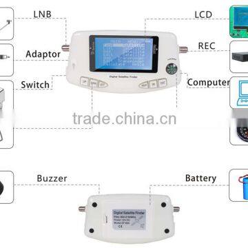 high quality satellite finder dvb s2