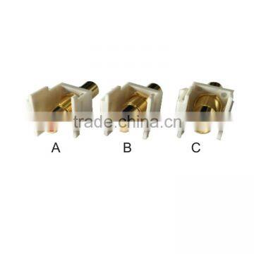 RCA Connector Plug Jack coupler Audio Adapter