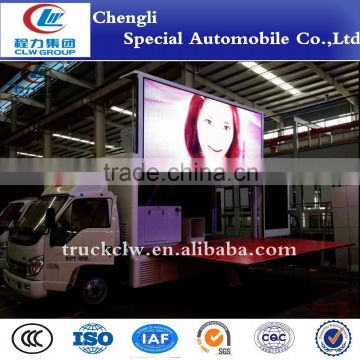 Foton P10 excellent presentation led mobile advertising truck outdoor display truck