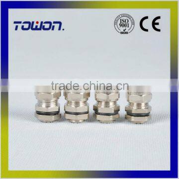 Brass Cable Gland High Quality IP68 PG19 10-14MM Metal Cable Waterproof Connector