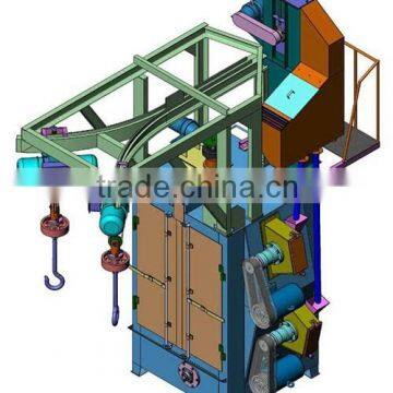 Double Hook Type Shot Blasting Machine for Casting Parts Cleaning