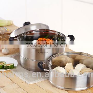 Charms Stainless Steel Non-stick optima steamer For Sale