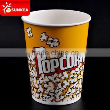 Shanghai take away customized paper popcorn bucket                        
                                                Quality Choice