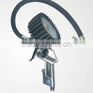 tyre inflating gun with air compressor pressure gauge, tire inflator